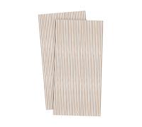 ERNST Servilletas Ernst a rayas 33x33 cm. 20-pack Caramelo-blanco
