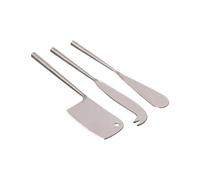 ERNST Set de 3 cuchillos para queso Ernst Plateado