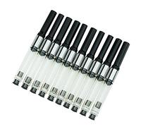 erofa HongDian - Convertidor de tinta para pluma estilográfica, paquete de 10, diámetro del orificio de 3,4 mm