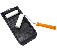 ERP - KIT RODILLO ESPUMA + RECAMBIO + CUBETA PARA ESMALTAR - BARNIZAR (Kit 2)