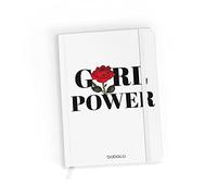ERT GROUP Cuaderno con licencia original y oficial de Babaco, patrón 90's Girl 004 white, con papel cuadriculado, A5