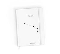 ERT GROUP Cuaderno con licencia original y oficial de Babaco, patrón Zodiac Constellation 001 white, con papel rayado, A5