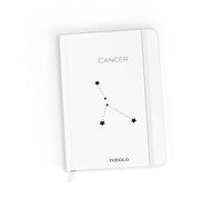 ERT GROUP Cuaderno con licencia original y oficial de Babaco, patrón Zodiac Constellation 004 white, con papel cuadriculado, A5