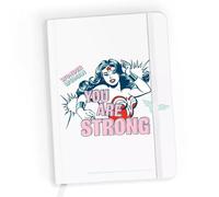 Ert group cuaderno con papel cuadriculado wonder woman 025 dc blanco