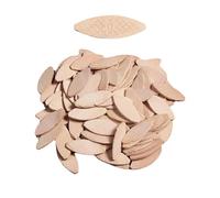 Eruceky 100 Piezas Galletas de Unión, Galletas de Madera, para Unir Piezas de Madera, Carpinteros y Proyectos de Bricolaje