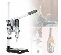 ERUGWHNK Cortador eléctrico de Botellas de Vidrio, Kit de 72 W con 5000-8000 RPM, Avance y Retroceso para un Corte eficiente, sujeta Vidrio de 0,6 mm a 6,0 mm, Base Estable, fácil de Usar.