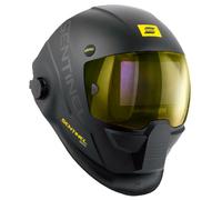 Esab® sentinel? - casco de soldadura a60, diseño negro de perfil b