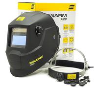 ESAB Swarm A20 - Máscara automática para coche oscurecimiento Casco TIG MIG 1/1/1/2 protección contra la soldadura