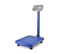 Escala Electrónica Comercial de La Plataforma, Balanza Digital Plegable, Báscula Profesional Multifuncional, Capacidad de Carga de hasta 150 kg, +/- 50 g, HDWR wagPRO-P150