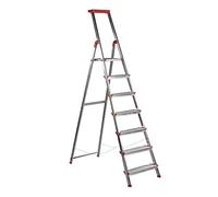 Escalera Aluminio Rolser BRICO 220 7 Peldaños Anchos. Certificada según Norma Europea EN-131 para Uso doméstico y Profesional.