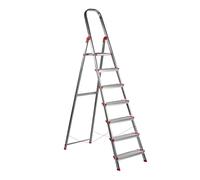 Escalera Aluminio Rolser Norma 220 7 Peldanos Anchos Ooak.