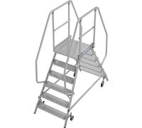 Escalera con tarima KRAUSE, acceso por ambos lados
