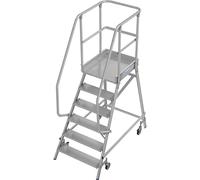 Escalera con tarima KRAUSE, acceso por un lado