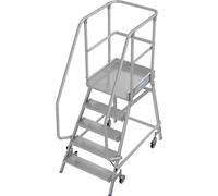 Escalera con tarima KRAUSE, acceso por un lado