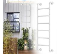 Escalera de Escape de Emergencia para Seguridad contra Incendios, fácil de ensamblar, solución de Escalada montada en la Pared para hogares, lofts y literas, soporta hasta 150 kg (330 Libras