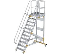 Escalera de seguridad móvil MUNK, ángulo de inclinación 60°