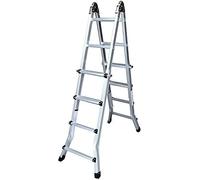 Escalera multifuncion telescopica 2x4+4 peldaÑos en131-4 edm