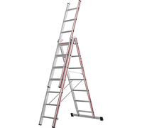 Escalera multiusos de aluminio HYMER, modelo profesional