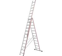 Escalera multiusos de aluminio HYMER, modelo profesional