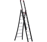 Escalera multiusos NEVADA Altrex, de 3 tramos, en negro