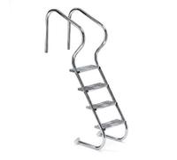 Escalera Piscina Doble Peldaño Antideslizante Aisi 316 Astralpool - 4 Peldaños