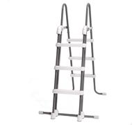Intex Pools Escalera para piscina Steps For Above Ground Gris 91-107 cm