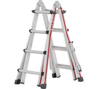 Escalera telescópica HYMER, SC 40, con apoyos plegables