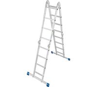 Escalera universal articulada STABILO KRAUSE, se puede usar como escalera de mano o de tijera