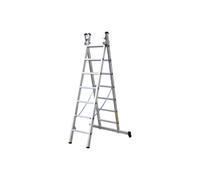 Escaleras de aluminio doble EN 131 COFAN 2.00 + 2.00 m