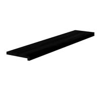 Escaleras de Roble Sólido 20 Piezas, 120x25x2 cm, Marrón-Negro | Roble sólido robusto, uso versátil escalera o repisa, mantenimiento simple, entrega aleatoria piezas únicas