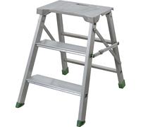 Escalerilla plegable de aluminio acceso por un lado