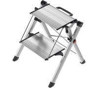 Escalerilla plegable de aluminio MK80 ComfortLine Hailo, altura de la plataforma 440 mm