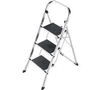 Escalerilla plegable K70 StandardLine Hailo, armazón de aluminio, carga máx. 150 kg