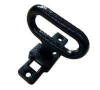Escalones plegables de hierro fundido para remolque, mango de asistencia | Escalón con asa de agarre para camiones, caravanas, remolques, autobuses