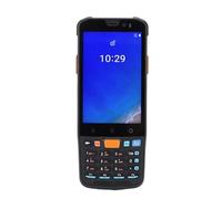 Escáner de Código de Barras Android, 4GB 64GB 4G WiFi BT 5.0 1D 2D QR Zebra Scanner Pantalla Táctil de 4 Pulgadas Terminal de Datos PDA Portátil Soporte para Computadora Móvil NFC