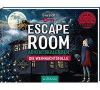 Escape Room Adventskalender. Die Weihnachtsfalle: Gamebuch für Kids mit Seiten zum Aufschneiden