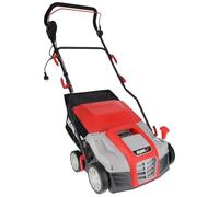 Escarificador aireador eléctrico DEDRA 2000 W, ancho de trabajo 40 cm, bandeja 55 L, ajuste 5 posiciones, rodillo escarificador y aireador, mantenimiento del césped