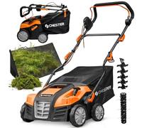 Escarificador y aireador eléctrico 2 en 1 para césped - 1800W - 40cm - CHESTER