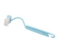 Escobilla de inodoro curvada, escobilla inferior para llantas | Cepillo de limpieza para inodoros para limpieza profunda debajo del borde, en las esquinas