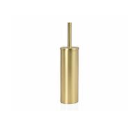 Andrea house - escobilla de baño de metal dorado mate Ø9x40'5cm