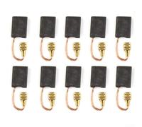 Escobillas de carbón de 6,3 x 16 x 22 mm para amoladora angular Bosch GWS 20-230 H - 10 piezas de repuesto de alta durabilidad kit de reparación de motor