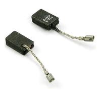 Escobillas de carbón para W8-100 W8-125 - Lote de 2 (5x10x15 mm) - Compatible con amoladora angular, con apagado automático.