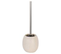 Escobillero MSV "Manali" de ceramica en color beige Ø13,5 X 39 cm