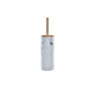 Escobillero Resina Caucho 10,3X10,3X38 Marmol El mejor complemento para tu hogar -Fijalo-