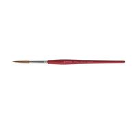 Escoda Bravo Series 6421 - Pincel de pintura acrílica y óleo para artista, pelo de buey claro, largo redondo, tamaño 18