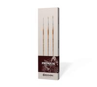 Escoda, set de 3 pinceles para pintar miniaturas "ESCODA PREMIUM MINIATURE SET SERIE 8862"