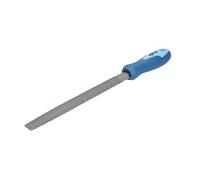 Escofina media caña 200 mm, diseño ergonómico, material resistente, ideal para desbastar, dar forma y afilar superficies.