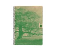 Escolofi 4 Elements · Cuaderno Espiral DIN-A4 · 80 Hojas · Cuadrícula 5x5 · FSC Reciclado