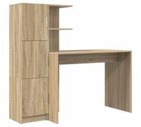 Escritorio 2 pcs Roble Sonoma