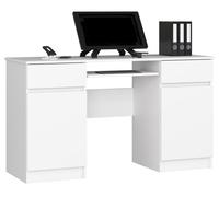 Escritorio a5 akord color blanco 135 cm